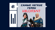 Самые легкие агенты в VALORANT
