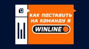 Как поставить на команду в Винлайне