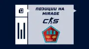 Позиции на Mirage в CS2