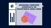 Команды мужской Суперлиги по баскетболу 2025/2026