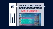 Как посмотреть свою статистику в VALORANT