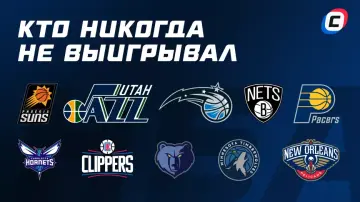 Команды НБА, которые никогда не выигрывали чемпионский титул Команды НБА, которые никогда не выигрывали чемпионский титул