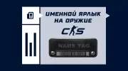Как поставить именной ярлык на оружие в CS2