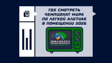 Где смотреть чемпионат мира по легкой атлетике в помещении 2026