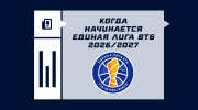 Когда начнется Единая лига ВТБ 2026/2027: формат, команды и расписание