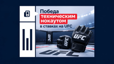Что значит «победа техническим нокаутом» в ставках на UFC