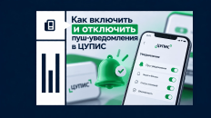 Как включить и отключить пуш-уведомления в ЦУПИС