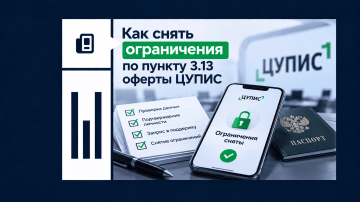 Пункт 3.13 оферты ЦУПИС Пункт 3.13 оферты ЦУПИС