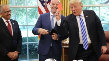 Инфантино подтвердил разговор с Трампом о Балогуне и высказался об отмене дисквалификации