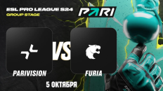 PARI: FURIA считается фаворитом встречи с PARIVISION на ESL Pro League Season 24