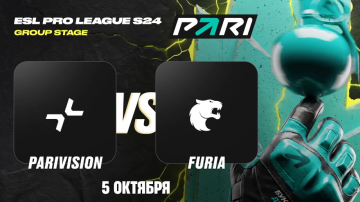 PARI: FURIA считается фаворитом встречи с PARIVISION на ESL Pro League Season 24 