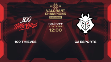 Прогноз на матч 100 Thieves – G2 Прогноз на матч 100 Thieves – G2