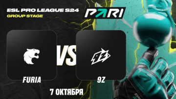 Аналитики PARI: FURIA обыграет 9z Team Аналитики PARI: FURIA обыграет 9z Team