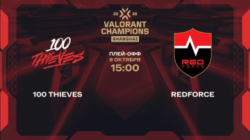 Прогноз на матч 100 Thieves – Nongshim RedForce Прогноз на матч 100 Thieves – Nongshim RedForce