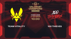 Прогноз на матч Team Vitality – 100 Thieves 17 октября 2026