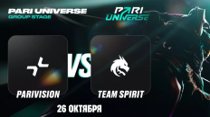 76% ставок клиентов PARI приходится на победу PARIVISION над Team Spirit