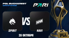 Клиенты PARI поставили 98% оборота на победу Team Spirit над NAVI 