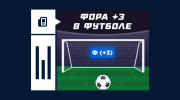 Что значит фора +3 в футболе